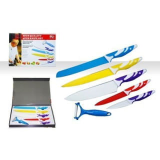 Комплект керамични ножове + белачка