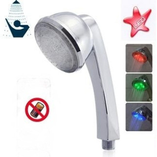 Светеща душ слушалка + глава