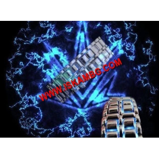 IRON LED часовник LAVA SAMURAI тъмно червен