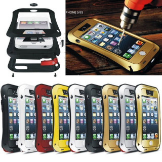 Удароустойчив и водоустойчив калъф LOVE MEI за Iphone 5