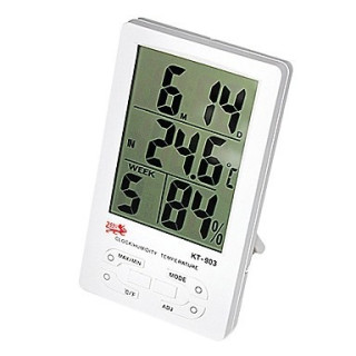 Мултифункционален часовник с температура и влагомер