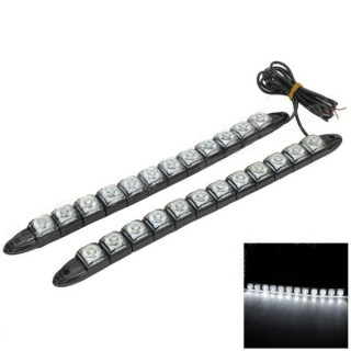 Диодни дневни светлини 12 диода - гъвкави