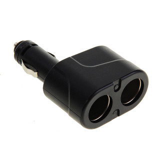 Разклонител за запалка 2 входа 12V/24V