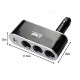 3-ка Разклонител за автомобилна запалка + USB