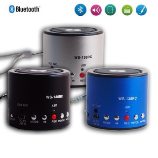 Мини блутут спийкър MP3/USB/MicroSD/FM