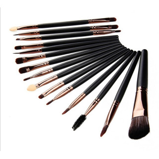 Четки за гримиране комплект 15бр.