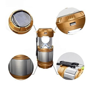 Къмпинг соларна лампа с USB изход